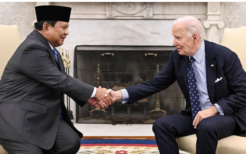 Joe Biden Puji Prabowo Menang Besar di Pilpres 2024